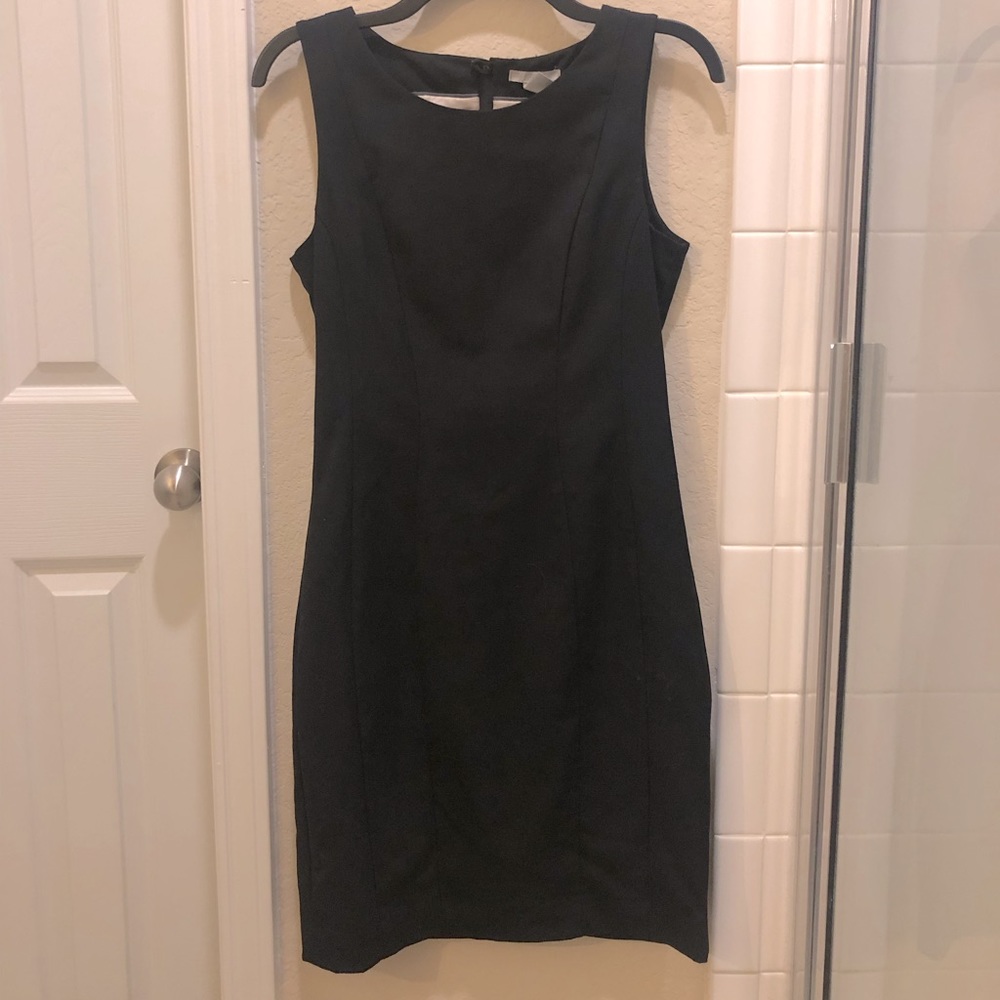H&M black business dress size 8